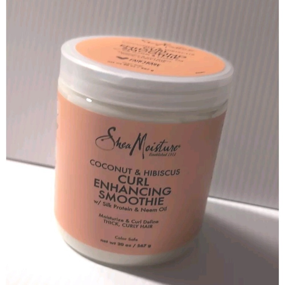 Shea Moisture- Coconut & Hibiscus Curl Enhancing Smoothie for Curly Hair 20oz